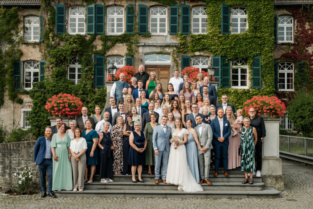 Gruppenfoto Schloss Linnep