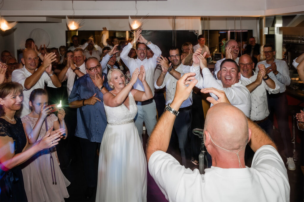 Hochzeitsparty im Mintrops Landhotel
