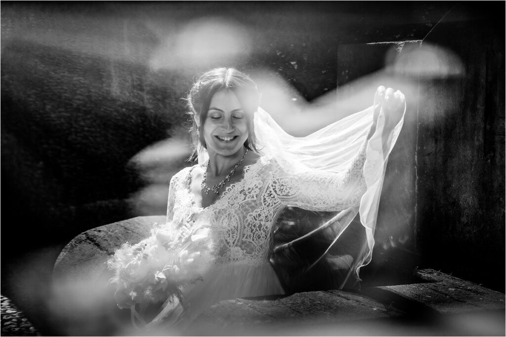 Hochzeitsfotograf Essen fotografiert eine Braut