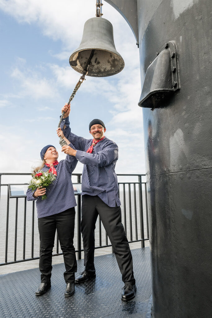 Heiraten auf dem Leuchtturm Obereversand Dorum