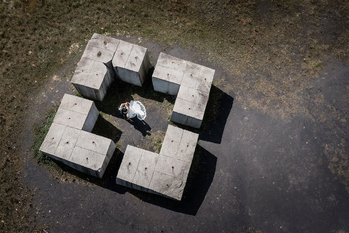 Moderne Hochzeit im Ruhrgebiet